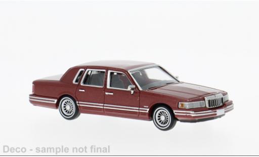 Lincoln Town Car 1/87 PCX87 rojo 1991 1:87 coche miniatura