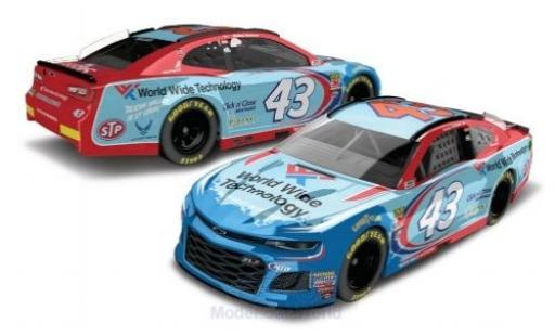 Chevrolet Camaro 1/64 Lionel Racing No.43 Richard Petty Motorsports World Wide Technology Nascar 2018 D.Wallace Jr. coche miniatura