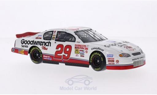 Coche miniatura Chevrolet Monte Carlo 1/24 Lionel Racing No.29 Richard Childress Racing GM Goodwrench Service Plus Nascar 2001 K.Harvick Chevrolet Monte Carlo 1/24 Lionel Racing No.29 Richard Childress Racing GM Goodwrench Service Plus Nascar 2001 K.Harvick coche miniatura