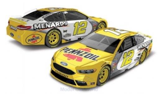 Coche miniatura Ford Fusion 1/64 Lionel Racing No.12 Team Penske Pennzoil Nascar 2018 R.Blaney Ford Fusion 1/64 Lionel Racing No.12 Team Penske Pennzoil Nascar 2018 R.Blaney coche miniatura