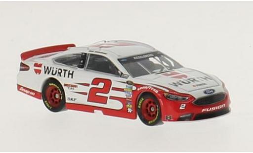 Coche miniatura Ford Fusion 1/64 Lionel Racing No.2 Team Penske Würth Nascar 2016 B.Keselowski Ford Fusion 1/64 Lionel Racing No.2 Team Penske Würth Nascar 2016 B.Keselowski coche miniatura