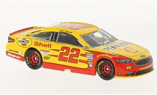 Coche miniatura Ford Fusion 1/64 Lionel Racing No.22 Team Penske S Pennzoil Nascar 2018 J.Logano sans Vitrine Ford Fusion 1/64 Lionel Racing No.22 Team Penske S Pennzoil Nascar 2018 J.Logano sans Vitrine coche miniatura