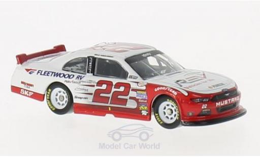Coche miniatura Ford Mustang 1/64 Lionel Racing No.22 Fleetwood RV Nascar 2016 B.Keselowski Ford Mustang 1/64 Lionel Racing No.22 Fleetwood RV Nascar 2016 B.Keselowski coche miniatura