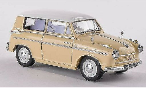 Lloyd Alexander Kombi 1/43 Neo Familiar beige/blanco 1958 coche miniatura