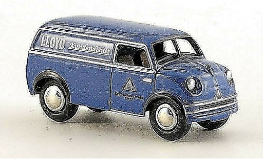 Lloyd LT 500 1/87 Bub Furgoneta -Kundendienst coche miniatura