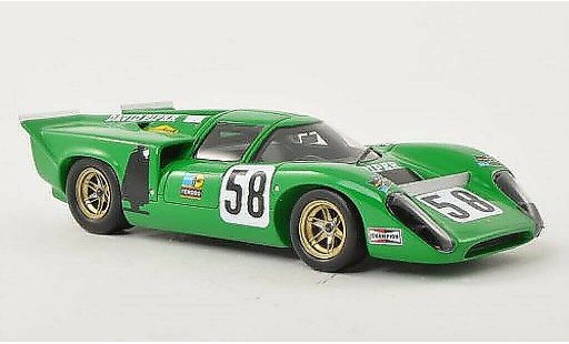 Lola T70 1970 1/43 Spark MK3B No.58 David Piper Vainqueur Magny-Cours coche miniatura