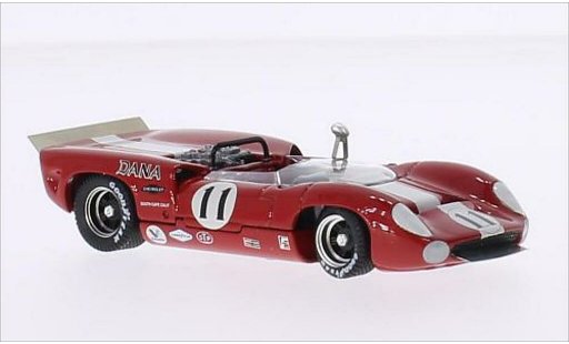 Lola T70 1967 1/43 Best Spyder RHD No.11 Bridgehampton coche miniatura