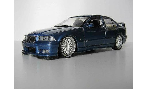 Bmw M3 coupe 1/18 Ut Models E36 berline azul estoril jantes bbs coche miniatura