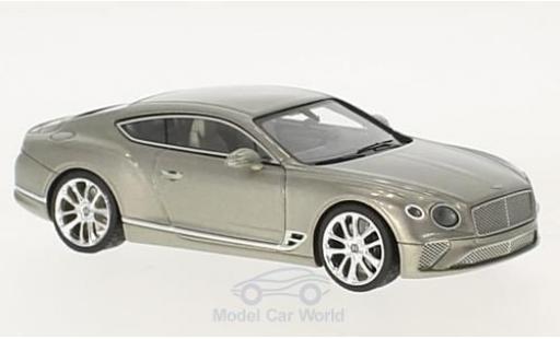 Coche miniatura Bentley Continental 1/43 Look Smart GT gris 2018 Bentley Continental 1/43 Look Smart GT gris 2018 coche miniatura