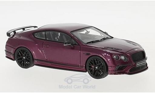 Coche miniatura Bentley Continental 1/43 Look Smart Supersports metalico purpura Bentley Continental 1/43 Look Smart Supersports metalico purpura coche miniatura
