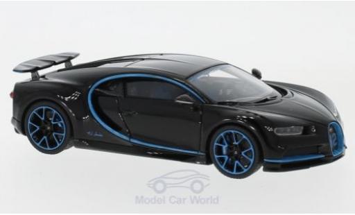 Coche miniatura Bugatti Chiron 1/43 Look Smart Zero-400-Zero azul/azul mit ausgefahrenem Heckspoiler Bugatti Chiron 1/43 Look Smart Zero-400-Zero azul/azul mit ausgefahrenem Heckspoiler coche miniatura