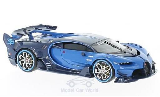 Bugatti Vision 1/43 Look Smart Gran Turismo azul/azul 2015 IAA Frankfurt coche miniatura