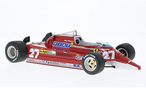 Coche miniatura Ferrari 126 1/18 Look Smart CK No.27 Formel 1 1981 Version: VS F104S Starfighter G.Villeneuve Ferrari 126 1/18 Look Smart CK No.27 Formel 1 1981 Version: VS F104S Starfighter G.Villeneuve coche miniatura