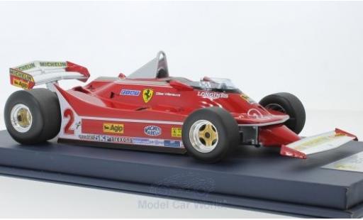 Coche miniatura Ferrari 312 1/18 Look Smart T5 No.2 Formel 1 GP Kanada 1980 G.Villeneuve Ferrari 312 1/18 Look Smart T5 No.2 Formel 1 GP Kanada 1980 G.Villeneuve coche miniatura