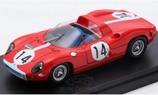 Ferrari 330 1/43 Look Smart P RHD No.14 Scuderia 24h Le Mans 1964 G.Hill/J.Bonnier coche miniatura