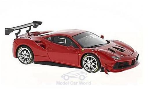 Ferrari 488 1/43 Look Smart Challenge rojo coche miniatura