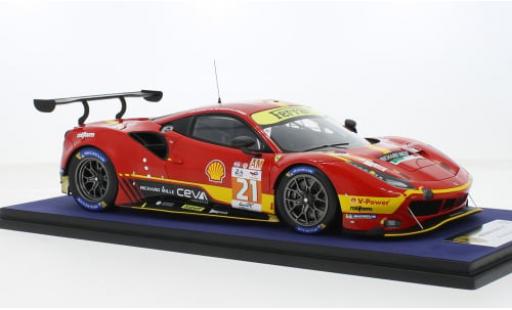 Coche miniatura Ferrari 488 1/18 Look Smart GTE EVO No.21 AF Corse 24h Le Mans 2023 1:18 Ferrari 488 1/18 Look Smart GTE EVO No.21 AF Corse 24h Le Mans 2023 1:18 coche miniatura