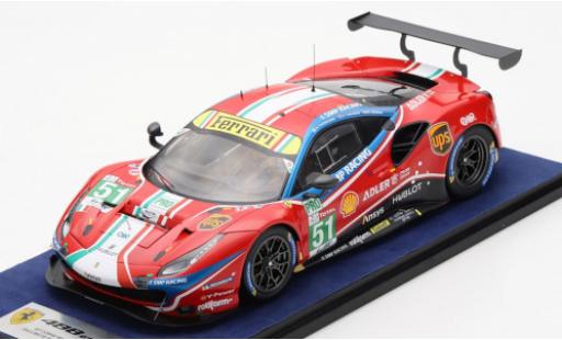 Coche miniatura Ferrari 488 1/18 Look Smart GTE EVO No.51 AF Corse / SMP Racing 24h Le Mans 2020 J.Calado/A.Pier Guidi/D.Serra Ferrari 488 1/18 Look Smart GTE EVO No.51 AF Corse / SMP Racing 24h Le Mans 2020 J.Calado/A.Pier Guidi/D.Serra coche miniatura