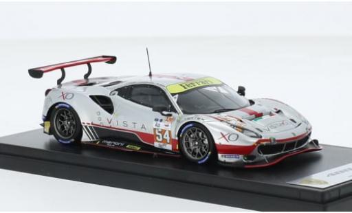 Coche miniatura Ferrari 488 1/43 Look Smart GTE EVO No.54 AF Corse 24h Le Mans 2023 1:43 Ferrari 488 1/43 Look Smart GTE EVO No.54 AF Corse 24h Le Mans 2023 1:43 coche miniatura