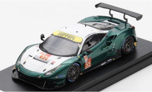 Ferrari 488 1/43 Look Smart GTE EVO No.55 Spirit of Race 24h Le Mans 2020 D.Cameron/M.Griffin/A.Scott coche miniatura