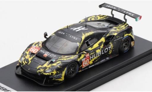 Ferrari 488 1/43 Look Smart GTE EVO No.60 Iron Lynx 24h Le Mans 2020 G.Pianezzola/P.Ruberti/C.Schiavoni coche miniatura