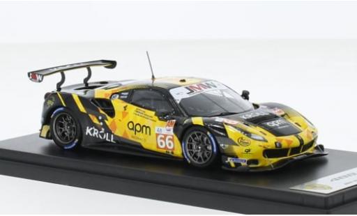 Coche miniatura Ferrari 488 1/43 Look Smart GTE EVO No.66 JMW Motorsport 24h Le Mans 2023 1:43 Ferrari 488 1/43 Look Smart GTE EVO No.66 JMW Motorsport 24h Le Mans 2023 1:43 coche miniatura