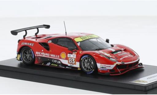 Coche miniatura Ferrari 488 1/43 Look Smart GTE EVO No.83 Richard Mille AF Corse 24h Le Mans 2023 1:43 Ferrari 488 1/43 Look Smart GTE EVO No.83 Richard Mille AF Corse 24h Le Mans 2023 1:43 coche miniatura