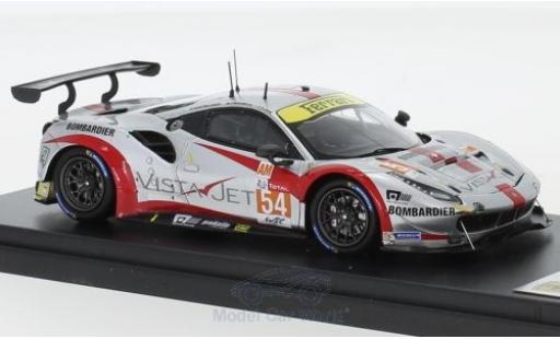 Ferrari 488 1/43 Look Smart GTE No.54 Spirit of Race 24h Le Mans 2018 T.Flohr/F.Castellacci/G.Fisica coche miniatura