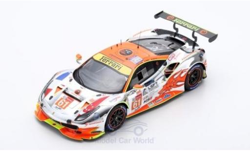 Coche miniatura Ferrari 488 1/18 Look Smart GTE No.61 Clearwater Racing 24h Le Mans 2018 M.Griffin/W.S.Mok/K.Sawa Ferrari 488 1/18 Look Smart GTE No.61 Clearwater Racing 24h Le Mans 2018 M.Griffin/W.S.Mok/K.Sawa coche miniatura