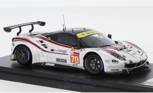 Ferrari 488 1/43 Look Smart GTE No.70 MR Racing 24h Le Mans 2018 M. Ishikawa/O.Beretta/E.Cheever coche miniatura