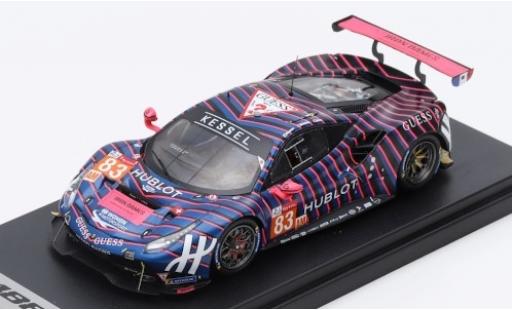 Ferrari 488 1/43 Look Smart GTE No.83 Kessel Racing 24h Le Mans 2019 R.Frey/M.Gatting/M.Gostner coche miniatura