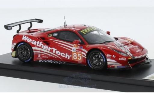 Ferrari 488 1/43 Look Smart GTE No.85 Keating Motorsports 24h Le Mans 2018 B.Keating/J.Bleekemolen/L.Stolz coche miniatura