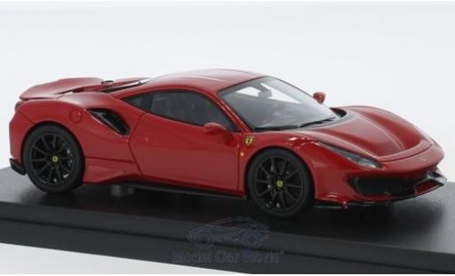 Ferrari 488 1/43 Look Smart Pista rojo coche miniatura