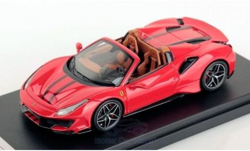 Coche miniatura Ferrari 488 1/43 Look Smart Pista Spider rojo/negro 2019 Ferrari 488 1/43 Look Smart Pista Spider rojo/negro 2019 coche miniatura