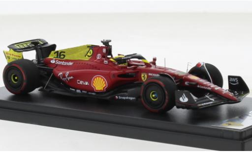 Coche miniatura Ferrari F1 1/43 Look Smart -75 No.16 Scuderia Formel 1 GP Italien 2022 1:43 Ferrari F1 1/43 Look Smart -75 No.16 Scuderia Formel 1 GP Italien 2022 1:43 coche miniatura
