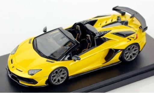 Coche miniatura Lamborghini Aventador 1/43 Look Smart SVJ Roadster amarillo Lamborghini Aventador 1/43 Look Smart SVJ Roadster amarillo coche miniatura