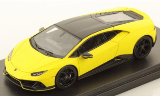 Coche miniatura Lamborghini Huracan 1/43 Look Smart Evo Fluo Capsule matt-amarillo/matt-negro Lamborghini Huracan 1/43 Look Smart Evo Fluo Capsule matt-amarillo/matt-negro coche miniatura