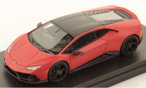Coche miniatura Lamborghini Huracan 1/43 Look Smart Evo Fluo Capsule matt-rojo/matt-negro Lamborghini Huracan 1/43 Look Smart Evo Fluo Capsule matt-rojo/matt-negro coche miniatura