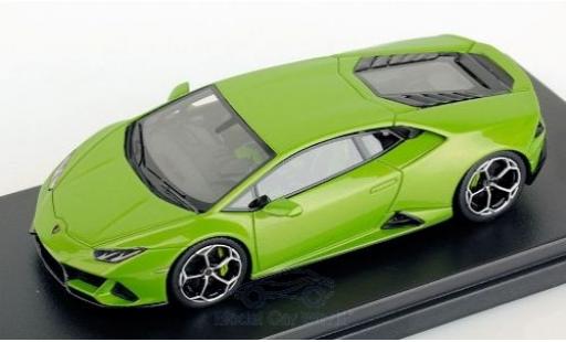 Coche miniatura Lamborghini Huracan 1/43 Look Smart Evo metalico verde 2019 Lamborghini Huracan 1/43 Look Smart Evo metalico verde 2019 coche miniatura