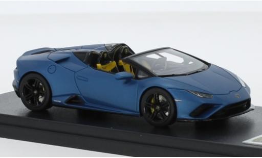 Coche miniatura Lamborghini Huracan 1/43 Look Smart Evo RWD Spyder matt-azul 2019 Lamborghini Huracan 1/43 Look Smart Evo RWD Spyder matt-azul 2019 coche miniatura