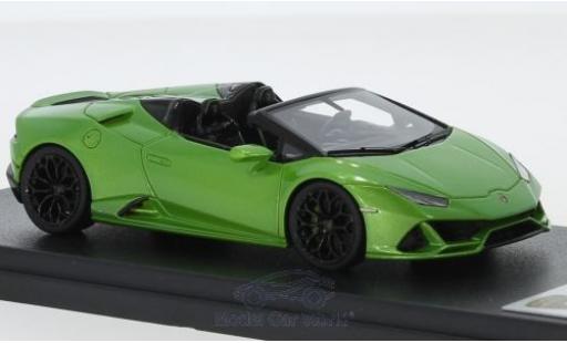 Coche miniatura Lamborghini Huracan 1/43 Look Smart Evo Spyder verde Lamborghini Huracan 1/43 Look Smart Evo Spyder verde coche miniatura