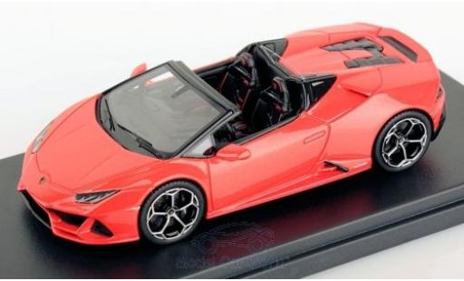 Coche miniatura Lamborghini Huracan 1/43 Look Smart Evo Spyder metalico naranja 2019 Lamborghini Huracan 1/43 Look Smart Evo Spyder metalico naranja 2019 coche miniatura