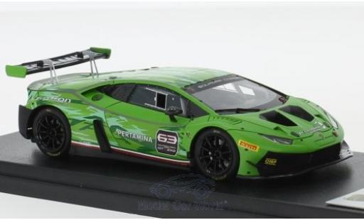 Coche miniatura Lamborghini Huracan 1/43 Look Smart GT3 Evo matt-verde 2018 Lamborghini Huracan 1/43 Look Smart GT3 Evo matt-verde 2018 coche miniatura