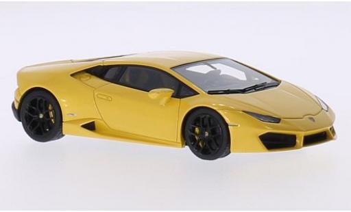 Coche miniatura Lamborghini Huracan 1/43 Look Smart LP 580-2 metalico amarillo 2015 Lamborghini Huracan 1/43 Look Smart LP 580-2 metalico amarillo 2015 coche miniatura
