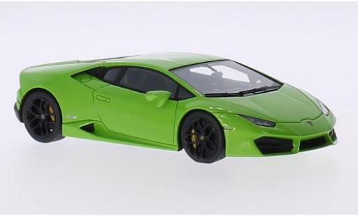 Coche miniatura Lamborghini Huracan 1/43 Look Smart LP 580-2 metalico verde 2015 Los Angeles Motorshow Lamborghini Huracan 1/43 Look Smart LP 580-2 metalico verde 2015 Los Angeles Motorshow coche miniatura