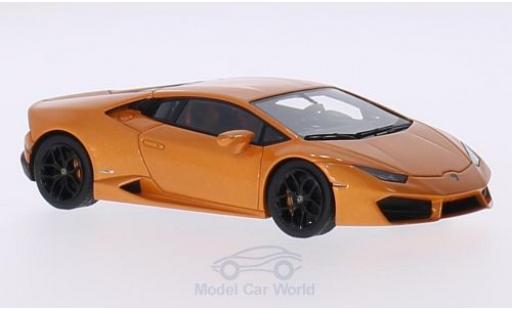 Coche miniatura Lamborghini Huracan 1/43 Look Smart LP 580-2 metalico naranja 2015 Lamborghini Huracan 1/43 Look Smart LP 580-2 metalico naranja 2015 coche miniatura