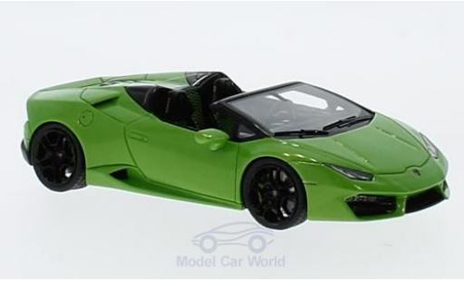 Coche miniatura Lamborghini Huracan 1/43 Look Smart LP 580-2 Spyder metalico verde Lamborghini Huracan 1/43 Look Smart LP 580-2 Spyder metalico verde coche miniatura