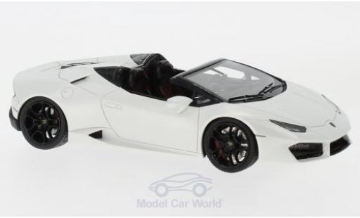 Coche miniatura Lamborghini Huracan 1/43 Look Smart LP 580-2 Spyder metalico blanco Lamborghini Huracan 1/43 Look Smart LP 580-2 Spyder metalico blanco coche miniatura