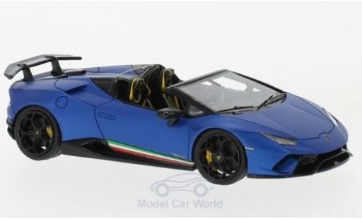 Coche miniatura Lamborghini Huracan 1/43 Look Smart Performante Spyder matt-azul Lamborghini Huracan 1/43 Look Smart Performante Spyder matt-azul coche miniatura