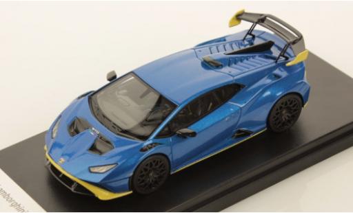 Coche miniatura Lamborghini Huracan 1/43 Look Smart STO metalico azul/amarillo 2021 Lamborghini Huracan 1/43 Look Smart STO metalico azul/amarillo 2021 coche miniatura